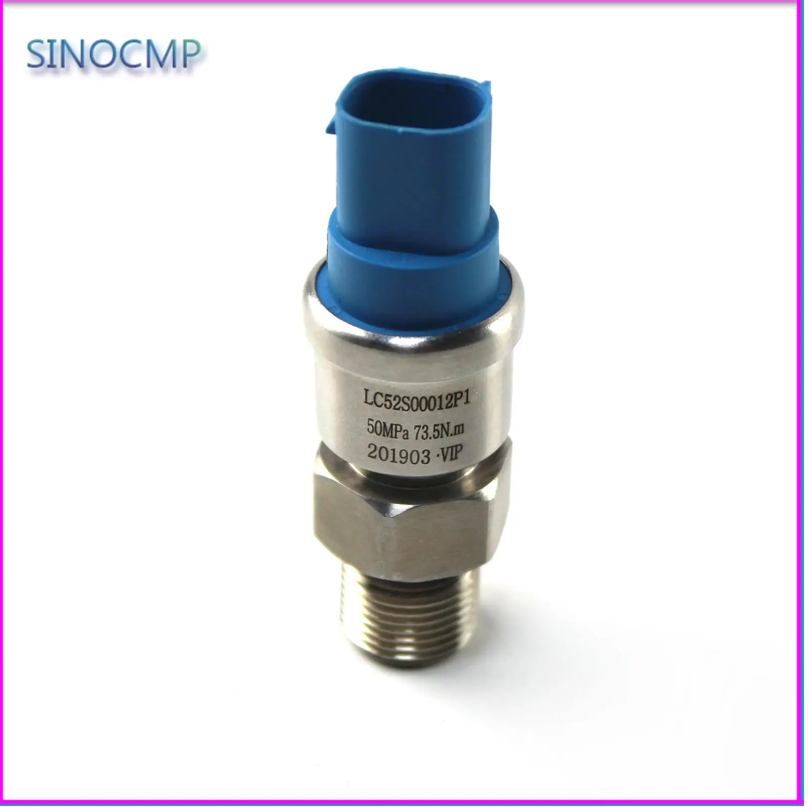 High Pressure Sensor LC52S00012P1 YY52S00033F1 For Kobelco SK200-6E SK235SRLC-1E SK135SR-1E SK235SRLC-1E Auto Pressure Sensor