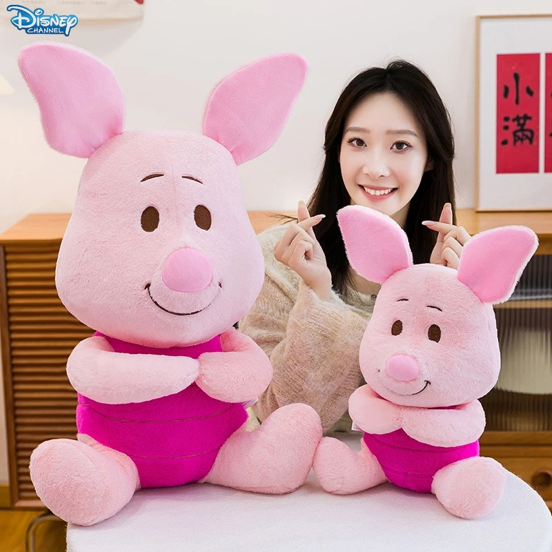 Peluche de porcelet Disney de 100CM, grande taille, dessin animé Kawaii, ornement, poupée douce et confortable, jouet pour enfants, cadeaux
