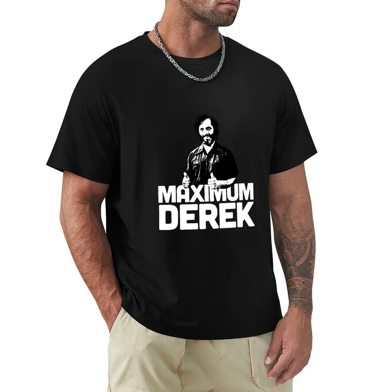 

Maximum Derek! T-Shirt baggy shirts clothes T-shirts oversize slim fit t shirts for men