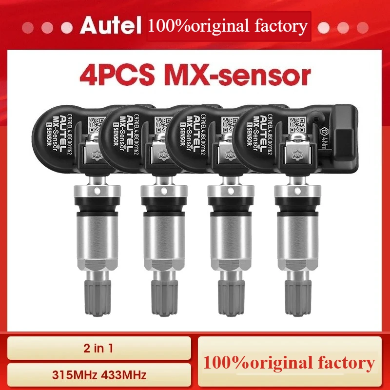 Датчик Autel MX Sensor 433/315 МГц TPMS, инструменты для ремонта шин, сканер, тестер давления в шинах, программатор MX-Sensor