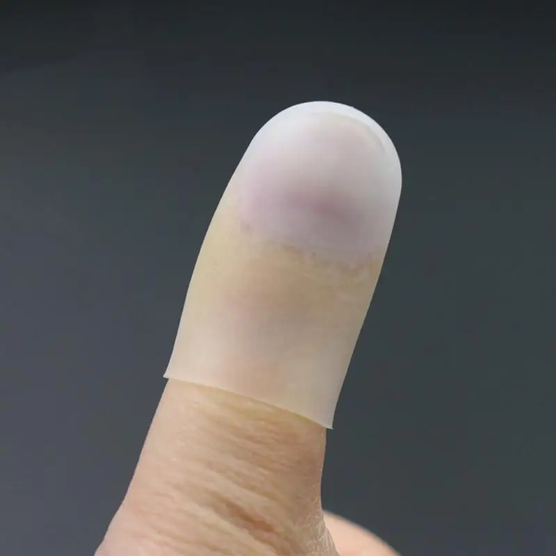 Silicone Finger Cutter Protector Finger Caps High Temperature Resistant Anti-skid Set Finger Cover Hamburger Pizza Catch Gloves