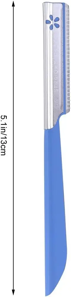 ชุดเครื่องโกนหนวดมีดโกน5ชิ้น (สีฟ้า)