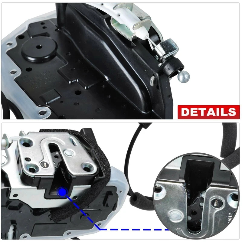 Door Lock Actuator Car Door Lock Actuator 6 Pins 80501-1KM0A For Nissan Juke 2011-2017 L4 1.6L Sport Utility Front Left LH