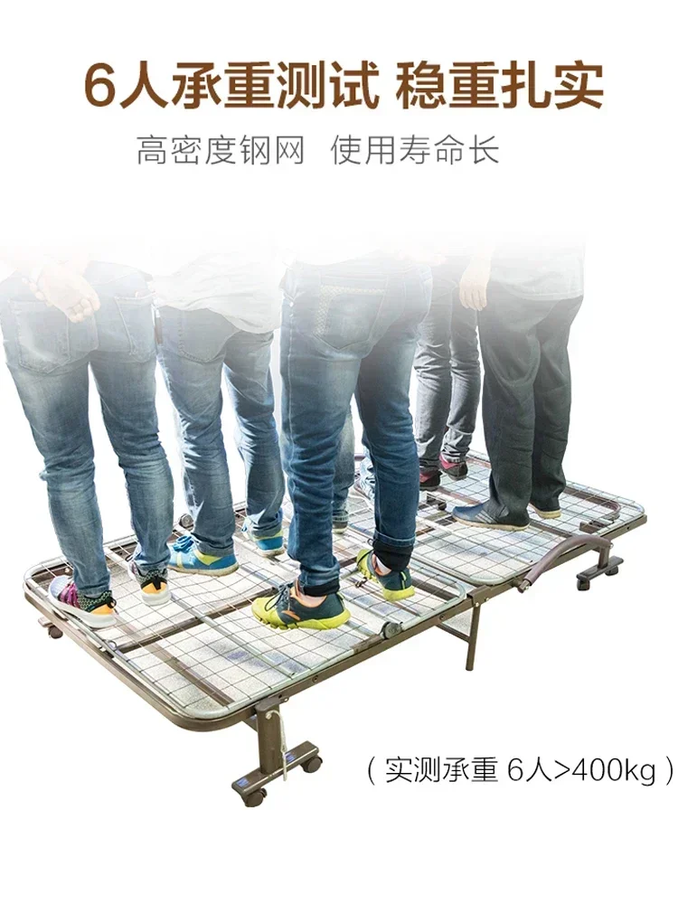 

Folding bed, single person office lounge chair, lunch break small bed, simple household nap double bed Hot sales