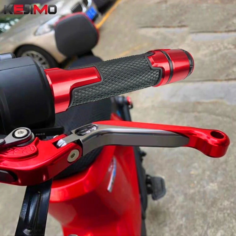 CNC الألومنيوم لياماها YZF YZF 600R R1/R3/R6/R7/R15/R125 yzf دراجة نارية قابل للتعديل دواسة فرامل رافعة اليد القبضات المقود ينتهي