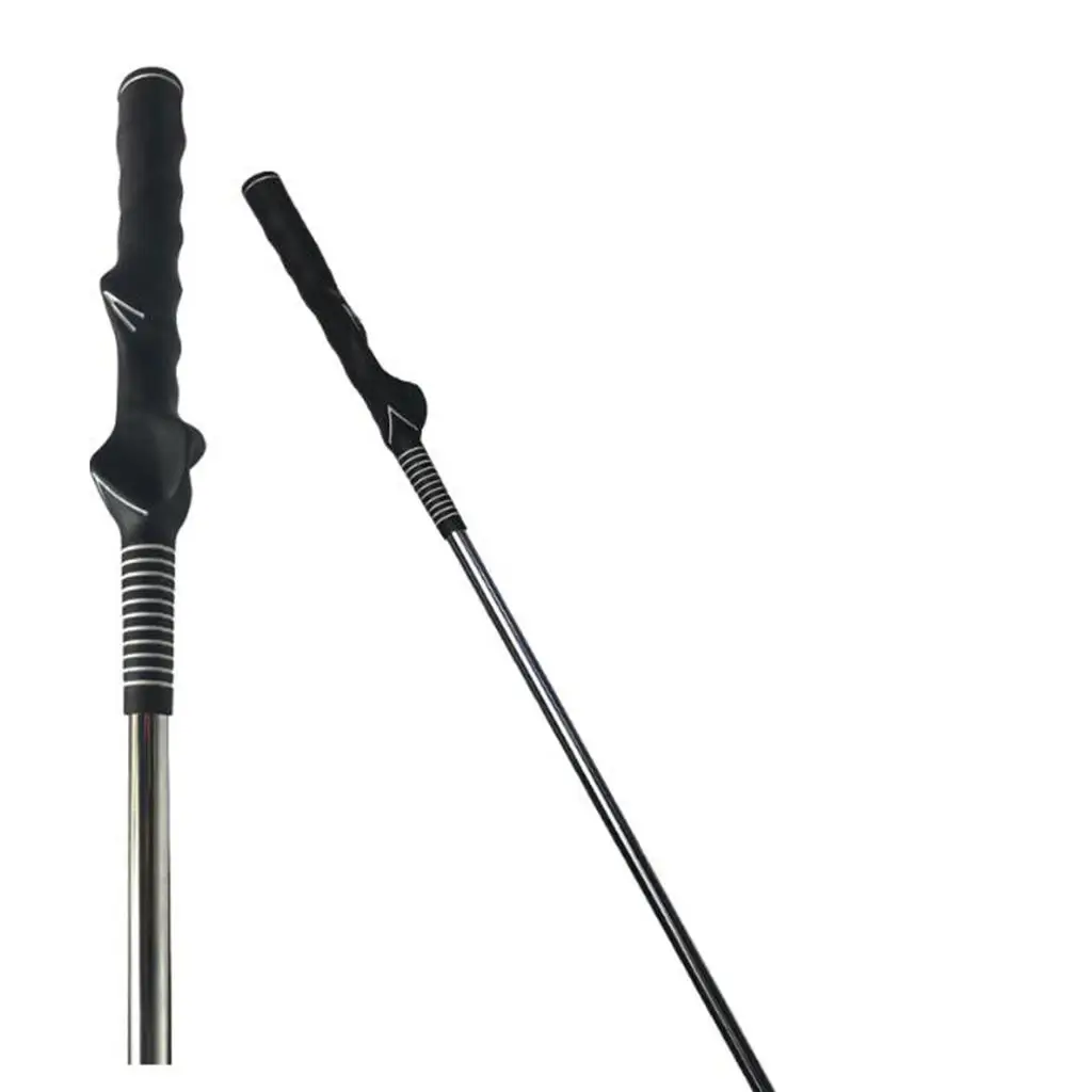 Golf Club Grip Trainer Rubber Hand Guide Swing Teaching Tool for Golf Practice Equipment Beginner Use