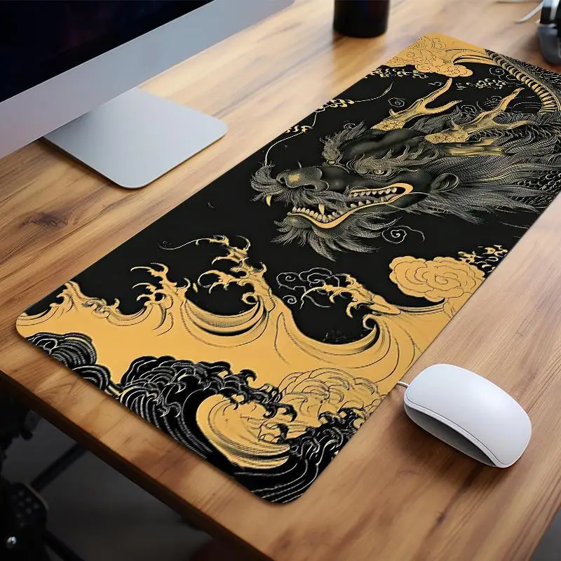 

Dragon Gaming Mouse Pad Non-Slip Rubber Base XXL Keyboard Mat for PC Home Office Gamer