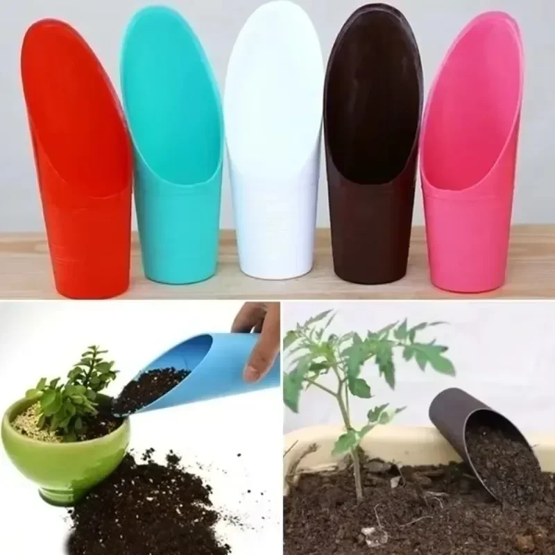 Succulent Plastic Shovel Bucket Colorful Micro Landscape Green Plant Pot Potted Plant Garden Tool