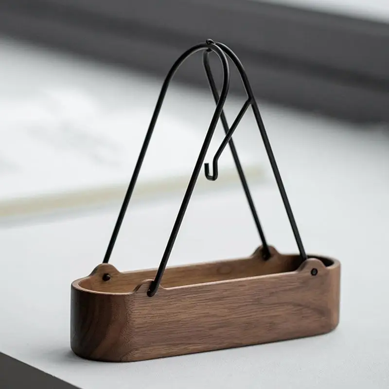 Incense Coil Holder Foldable Coil Stand Support Base Triangular Incense Holder Tray Portable Coil Ash Storage Bracket For Indoor