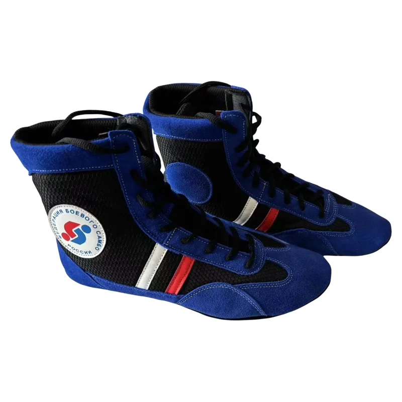 Soft Bottom Sambo Wrestling Shoes Martial Arts Combat Sports Fitness Training Shoes for Grappling And Submission Wrestling