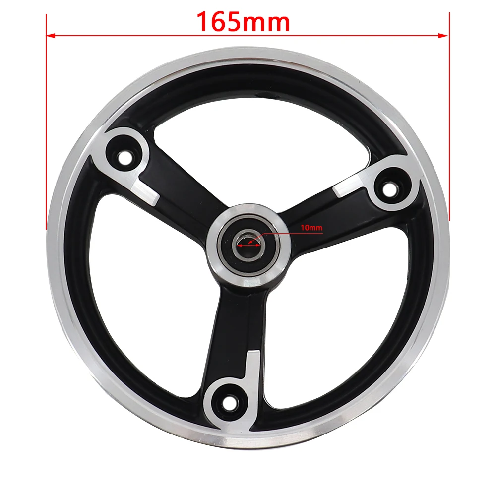 Splitable 10 Inch Aluminum Alloy Wheel Rims Hub 10x2 10x2.125 10x2.50 10x2.25 For Electric Scooter Tires Rim 10 Inch Pneumatic