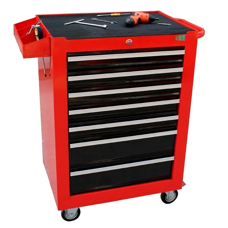 Repair car seven-layer tool cart seven-layer drawer with lock repair parts car tool cabinet