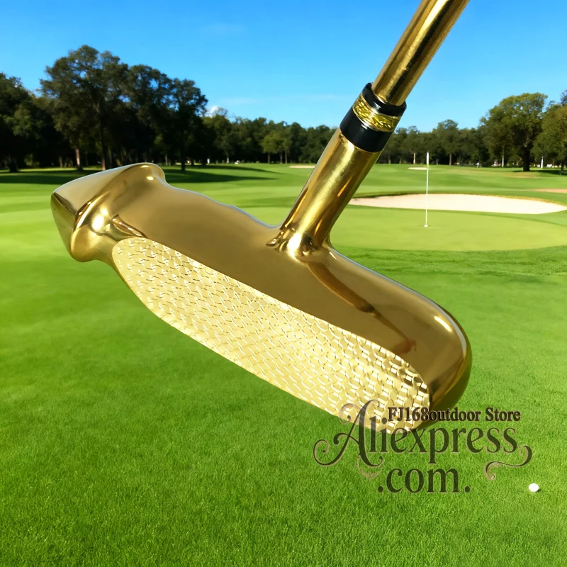 

Клюшки для гольфа Золотая клюшка для гольфа. Подарки для гольфа. Мужская ручка из искусственной кожи со стальным валом 33, 34 или 35-дюймовые спортивные принадлежности для гольфа.