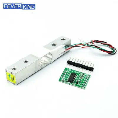 Digital Load Cell Weight Sensor 1kg 5kg 10kg 20KG Portable Electronic Kitchen Scale + HX711 Weighing Sensors Ad Module