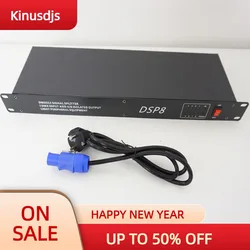 Stage Light Controller DMX512 Splitter Light Signal Amplifier Splitter Splitter 8I DMX Distributor For Disco DJ Equipment