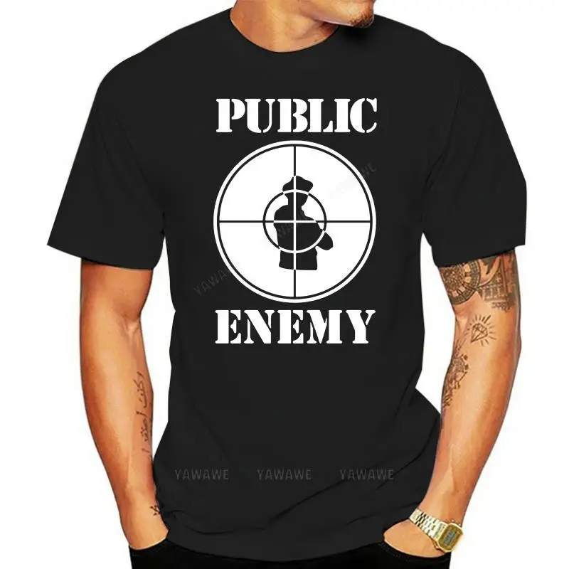 New arrived tshirt New Style Public Enemy Logo T-Shirt TEE Shirt Classic Custom Design For Men Women Tshirt casual tee tops