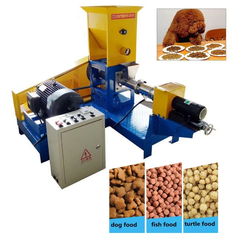 High-grade Fish Dog Cat Bird Food Processing 40-50KG/H Floating Fish Feed Mill Pellet Extruder Machine