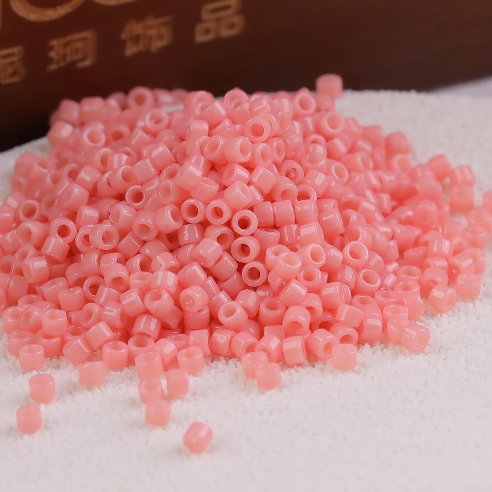 

Opaque Color Miyuki Delica Beads 1.6mm Glass Seed Beads Charm for Jewelry Making Necklace Bracelet Diy Accessories
