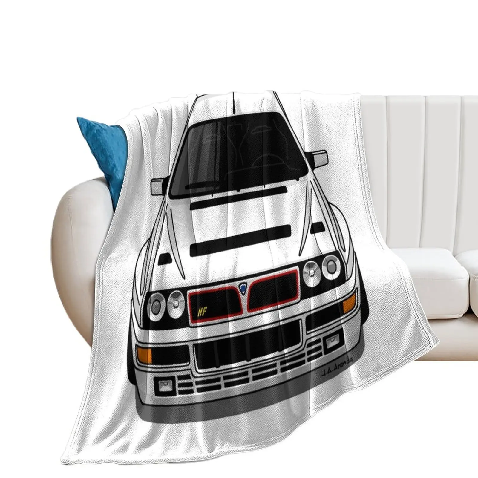 My drawing of the iconic Worl Rally Champion Throw Blanket Cute Plaid Soft Plaid christmas gifts Blankets