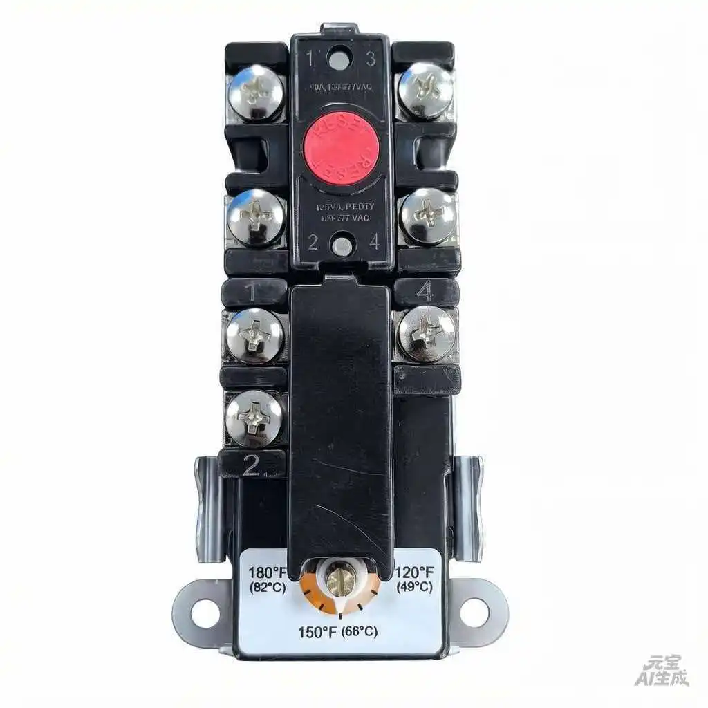 KSD302 Non-Programmable Thermostat Temperature Control Switch Auto For 82C 66C 49C 250V 40A Home HVAC Applications