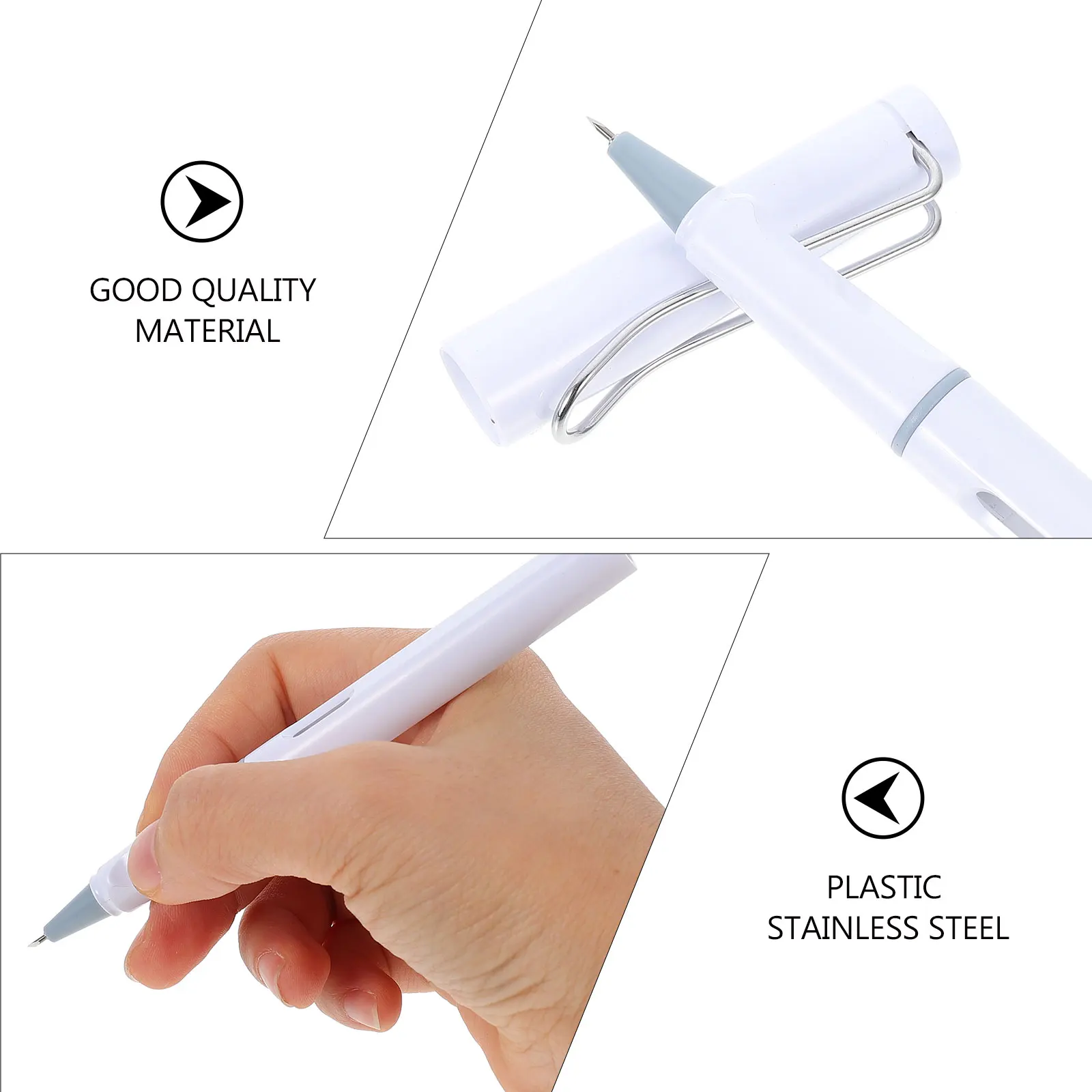 

2pcs Paper Pen Knife Durable White DIY Carving Tools Handicraft Scrapbooking Stationery Cutting Machine Wear Resistant