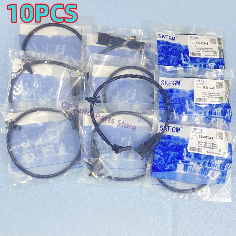 

10PCS Crankshaft Position Sensor For Chevrolet 09-16 Cruze 13-18 Sonic OEM# 55567243