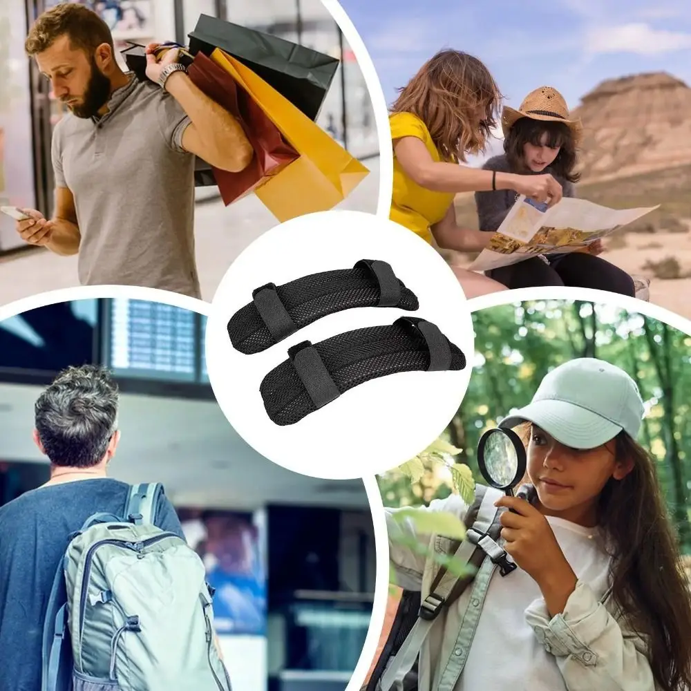 1 Pair Breathable Shoulder Strap Pad Anti-friction Soft Outdoor Shoulder Pad Protect Comfortable Climbing Shoulder Pad Travel