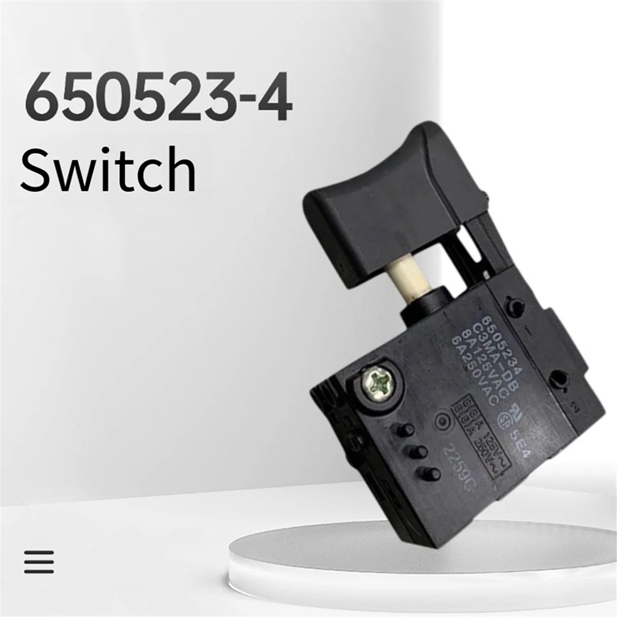 

Y31A Switch Part 650523-4 for 6953 TW0250 TW0200 C3MA-DB 6505234 Electric Tool Parts
