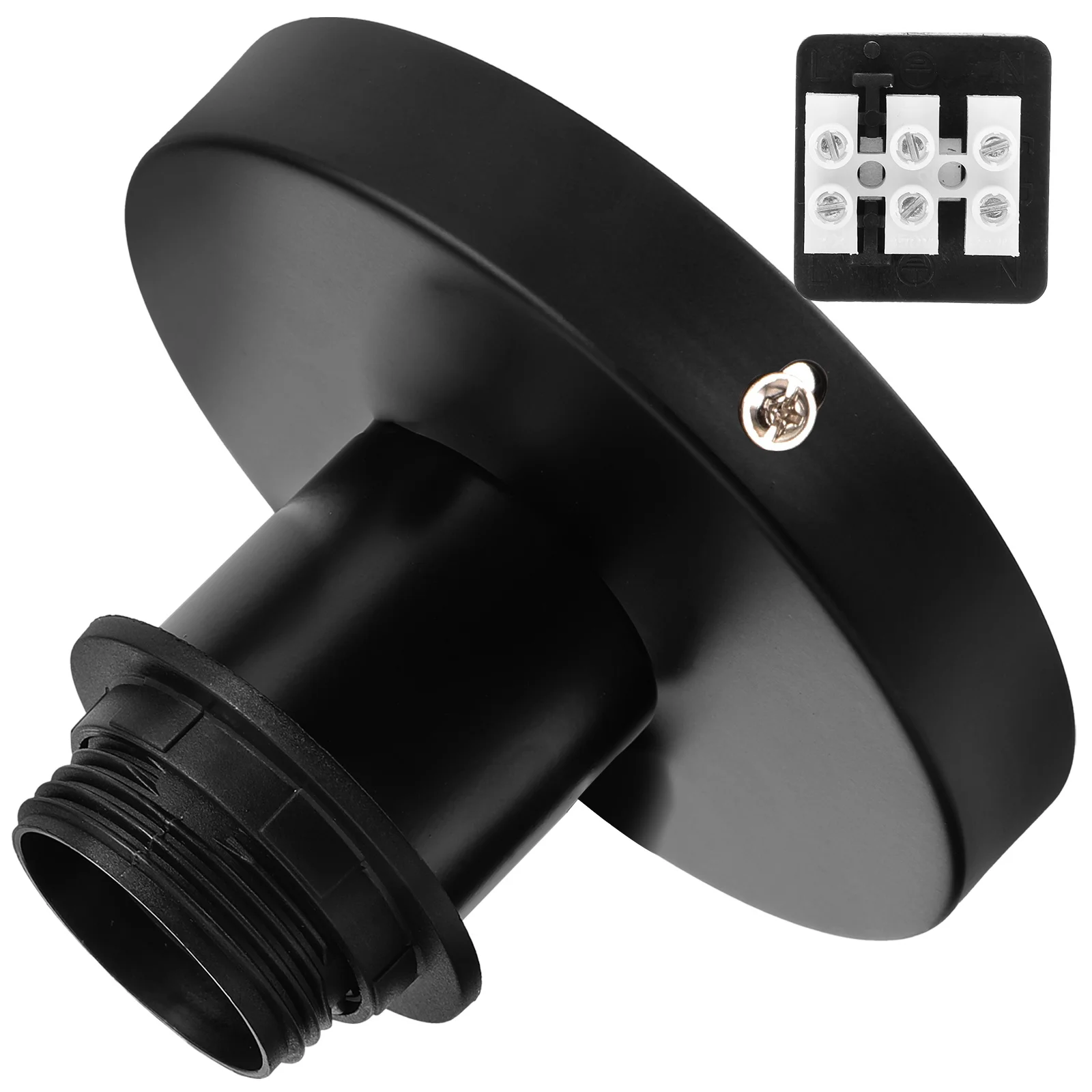 

Ceiling Lamp Holder Accessories Light Screw Lamps Metal Socket Bulb Adapter Replacement