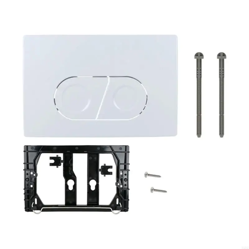 Double Flushing Actuator Plate Concealed Panel Flush Press Board for 01-51 55KF