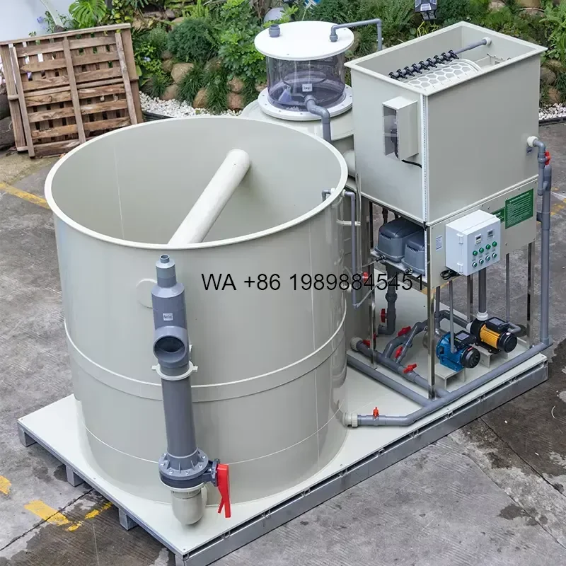 Wmwmnu for Mini RAS System Aquaculture Equipment Indoor Fish Farm Custom 5m h Recycling PVC PP SS304 Max 40kg m