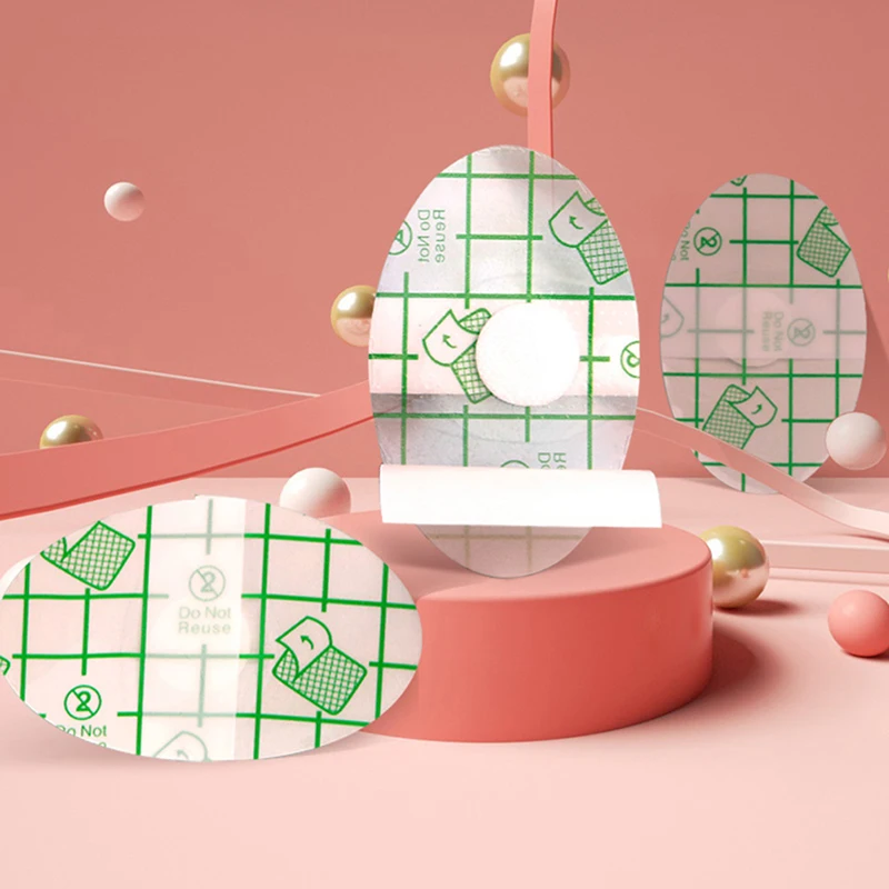 20Pcs Waterproof Transparent Tape PU Film Medical Adhesive Plaster Wound Dressing Fixation Tape Wound Sticker Ear Protector