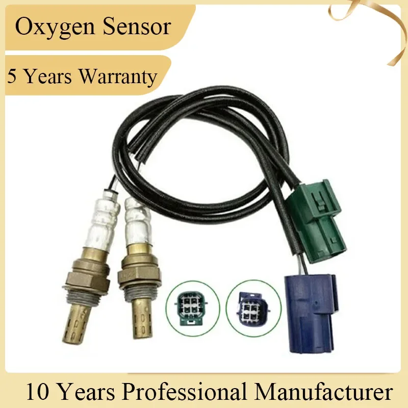 2pcs Oxygen Sensor  Left+Right Downstream  For  2005-2006 Nissan Frontier Pathfinder Xterra 4.0L V6