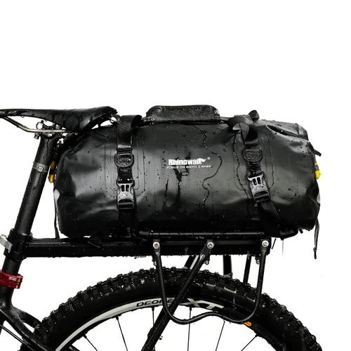 Imagen 2 del producto Rhinowalk-Bolsa para alforja de bicicleta de 20L, impermeable, para maletero de bicicleta de montaña, portaequipajes de viaje trasero, asiento de sillín portátil, accesorios para ciclismo