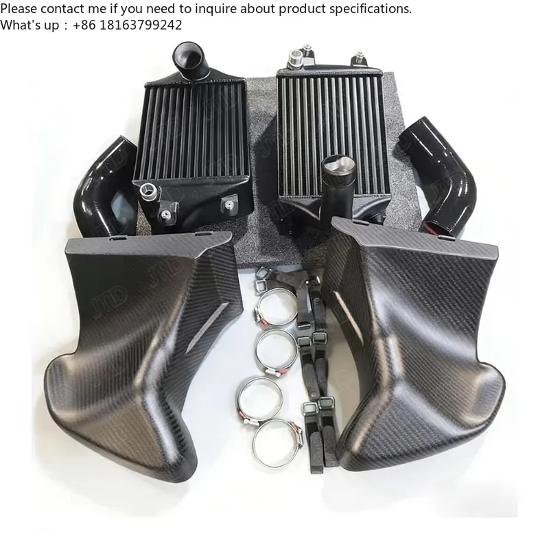 

For Porsche 991.2 3.0L Turbo - Upgraded Intercooler Set with Piping, Improves Cooling Efficiency & Horsepower, Easy Install