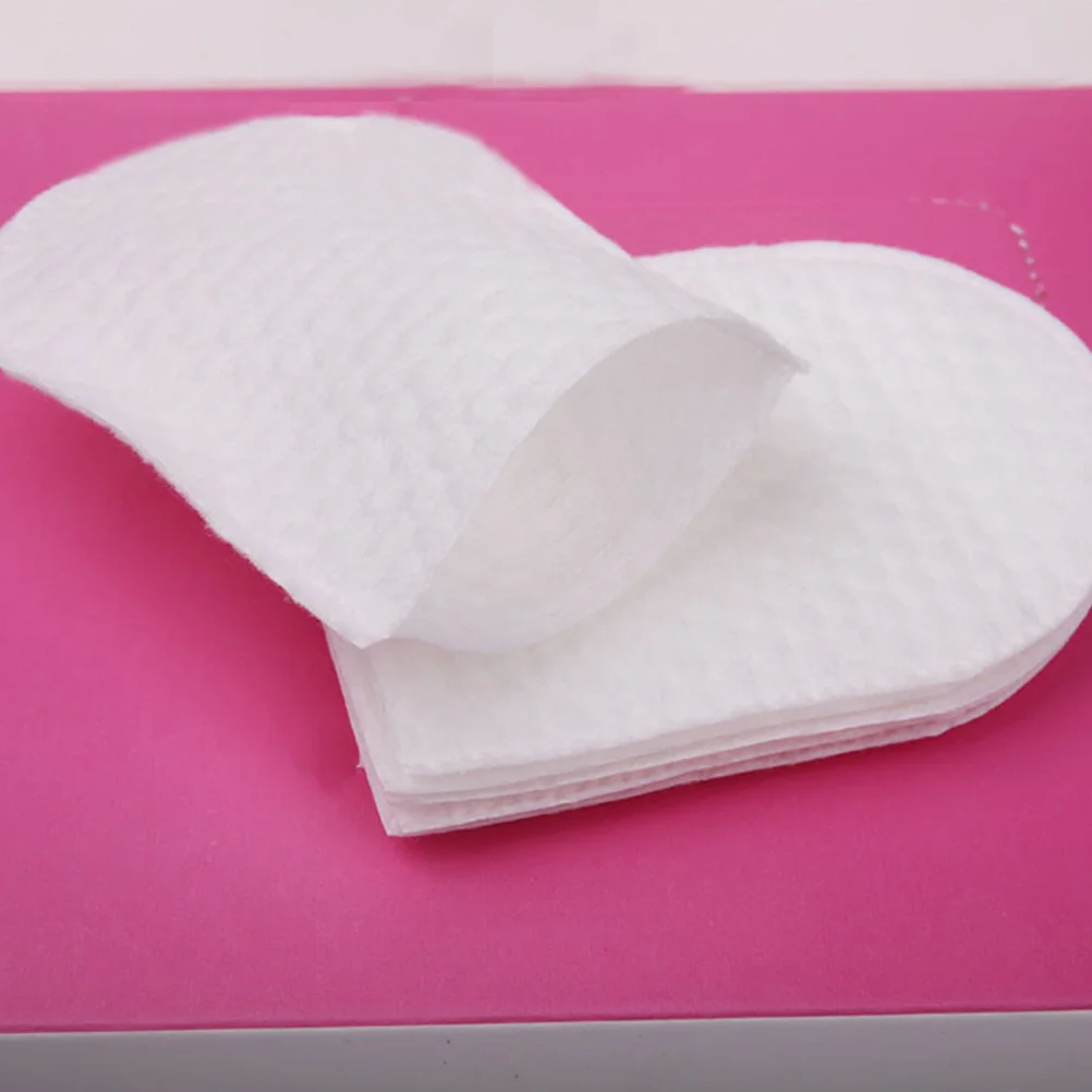 240 قطعة من وسادات قطنية الوجه على شكل حرف U لإزالة المكياج والعناية بالبشرة وتطبيق الحبر خفيف الوزن للاستعمال مرة واحدة للنساء