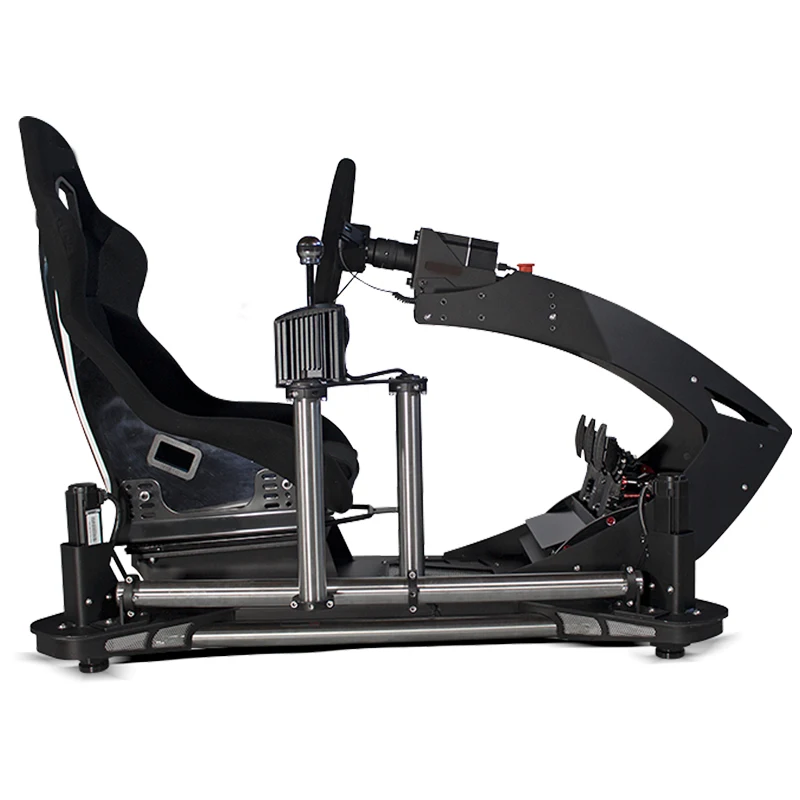 Motion Racing Simulator Cockpit with Gaming Racing Steering Wheel