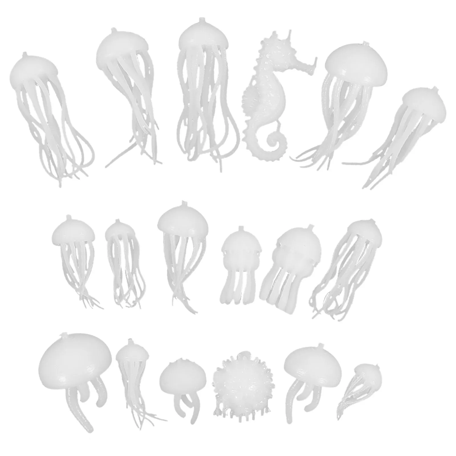 

Набор для творчества: 18 шт. наполнителя для эпоксидной смолы с моделями морских обитателей для украшений и поделок из смолы