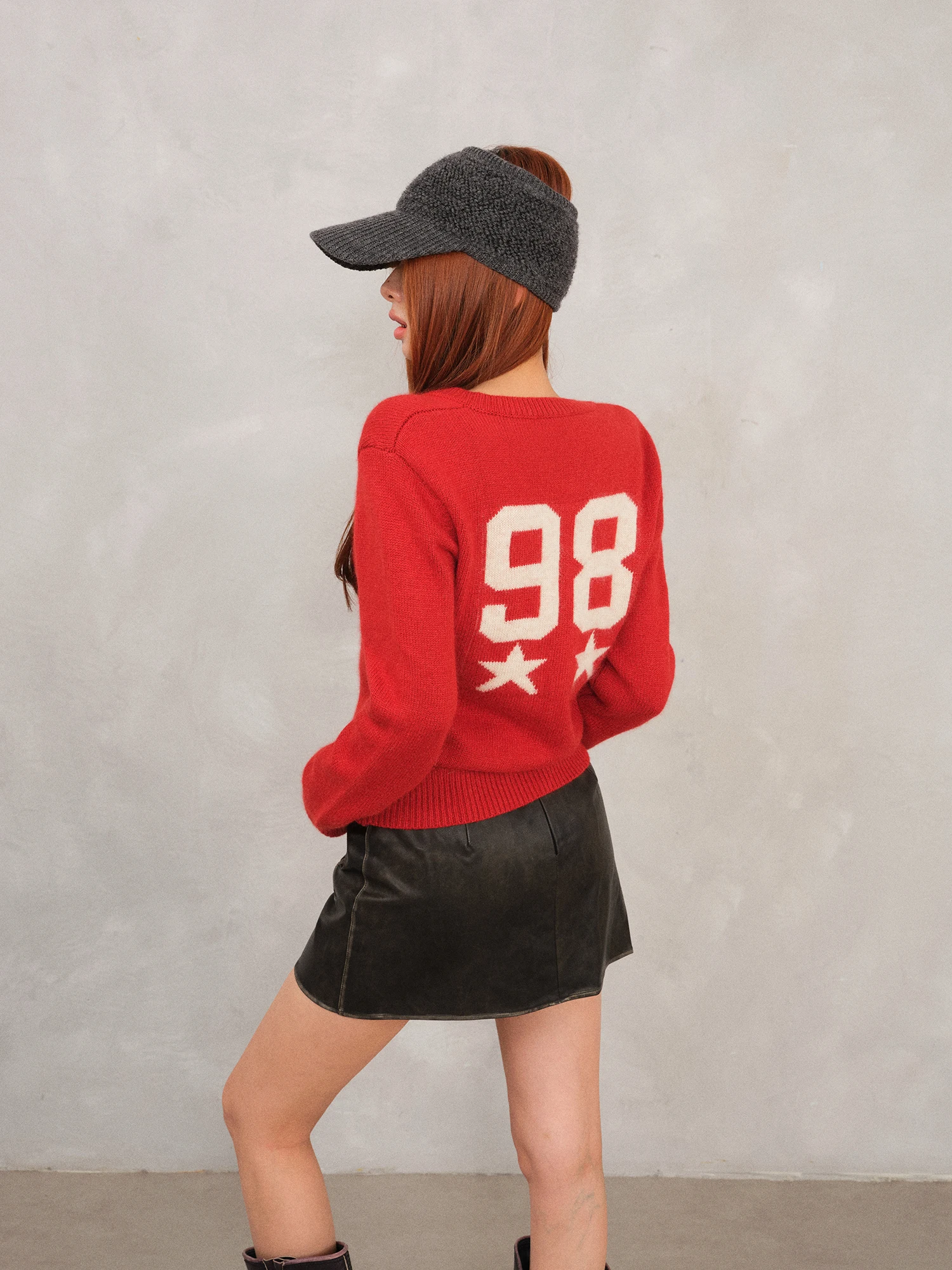 

FORNIYOYO Элитный вязаный свитер из кроличьего пуха с V-образным вырезом и бахромой, новогодняя коллекция, женский повседневный свободный трикотаж