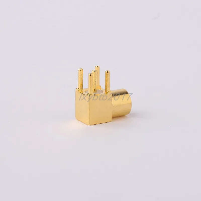 

MMCX-KWHD RF connector MMCX-KWE female elbow housing integral straight foot PCB soldered plate socket