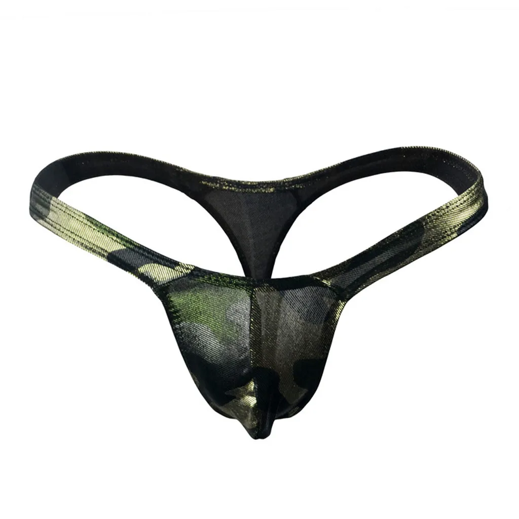 Fashion Printing Men Underwear Men Sexy Gay Underwear Men Thongs Erotic Panties Male Thongs G-strings Sissy Panties String