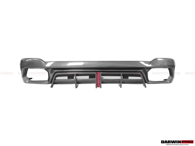 DarwinPRO BKSS Carbon Fiber Rear lip Diffuser forAudi RS6 C8 2019 to 2022