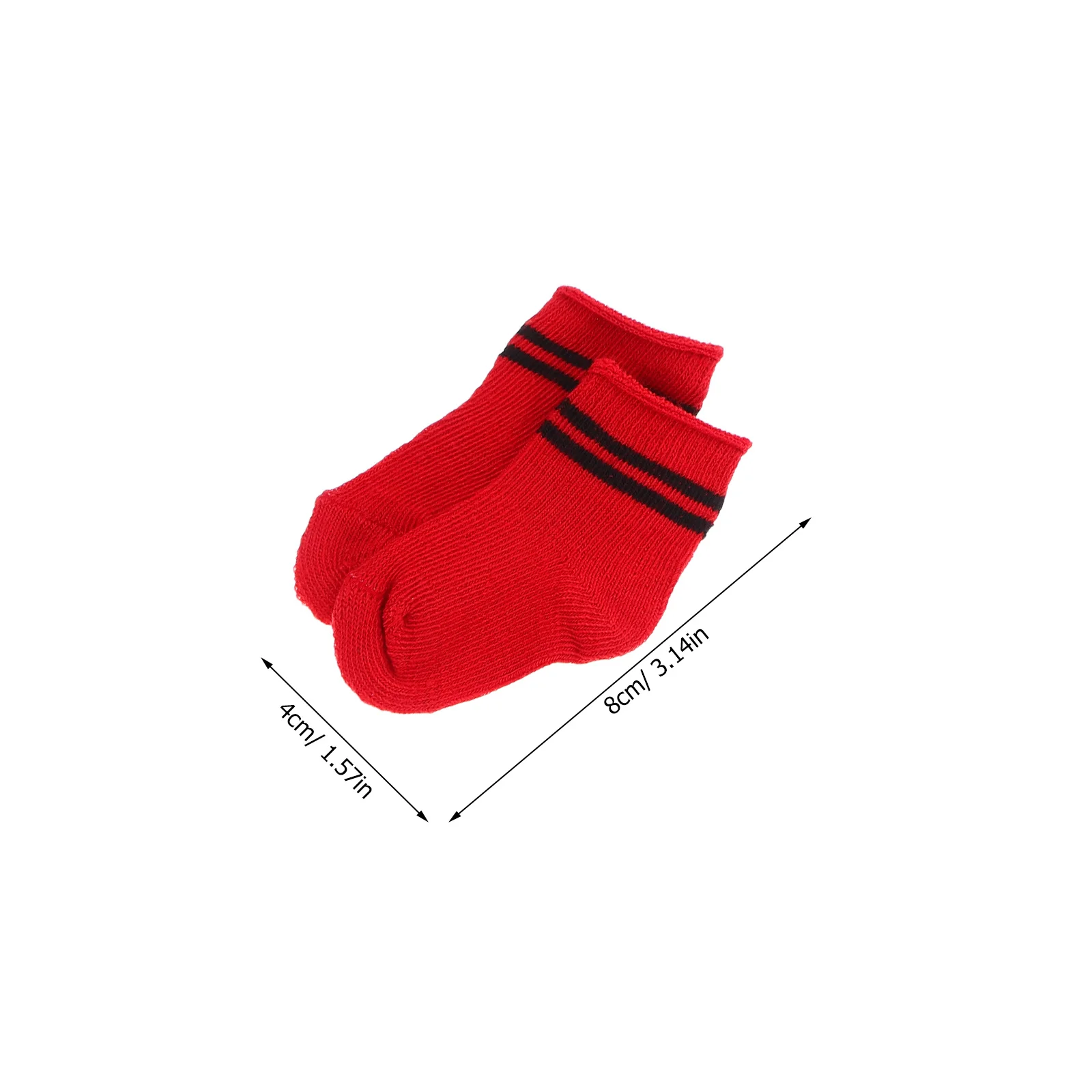 5 paia di calzini per bambini Set di calzini in pizzo multicolore per ragazze da 18 pollici Collezione di accessori per giochi di finzione Accessori per bambini