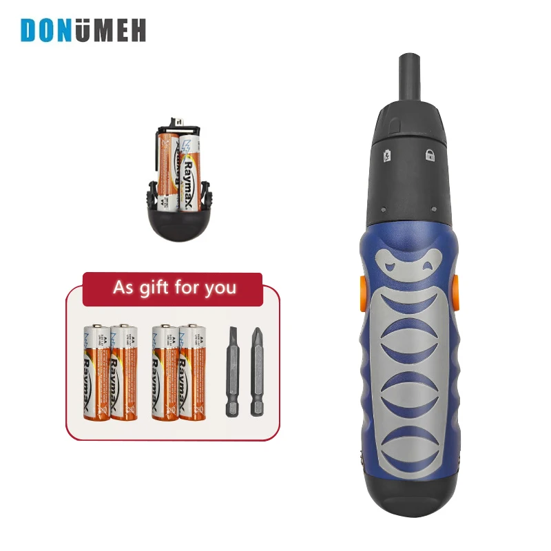 Mini Chave de Fenda sem Fio Elétrica Chave de Fenda de Bateria Seca Operado a Pilhas Chave de Fenda Conjunto de Ferramentas de Broca Interruptor Bidirecional
