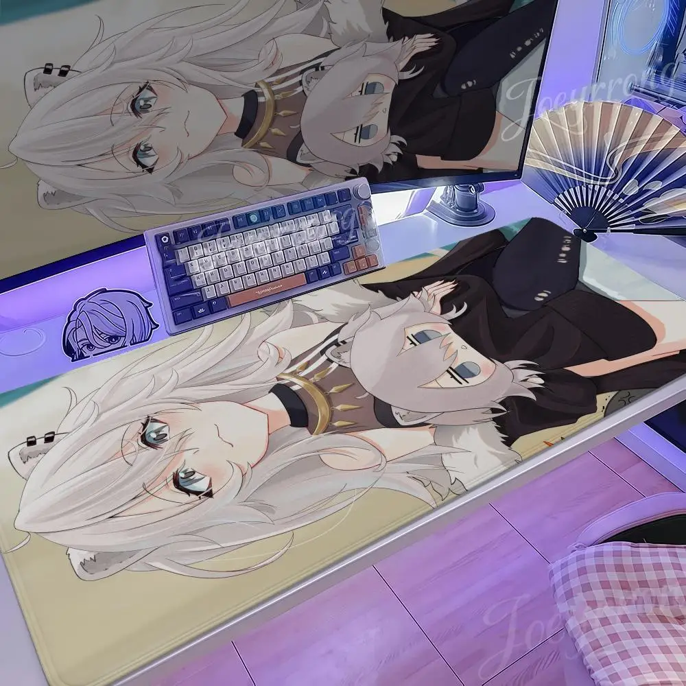 

S-Shishiro Botan Sexy swimsuit Mouse Pad Anime 1200x600 Taro Sakamoto XXL Large Gaming Non-slip Office Keyboard Mats Desk Mat