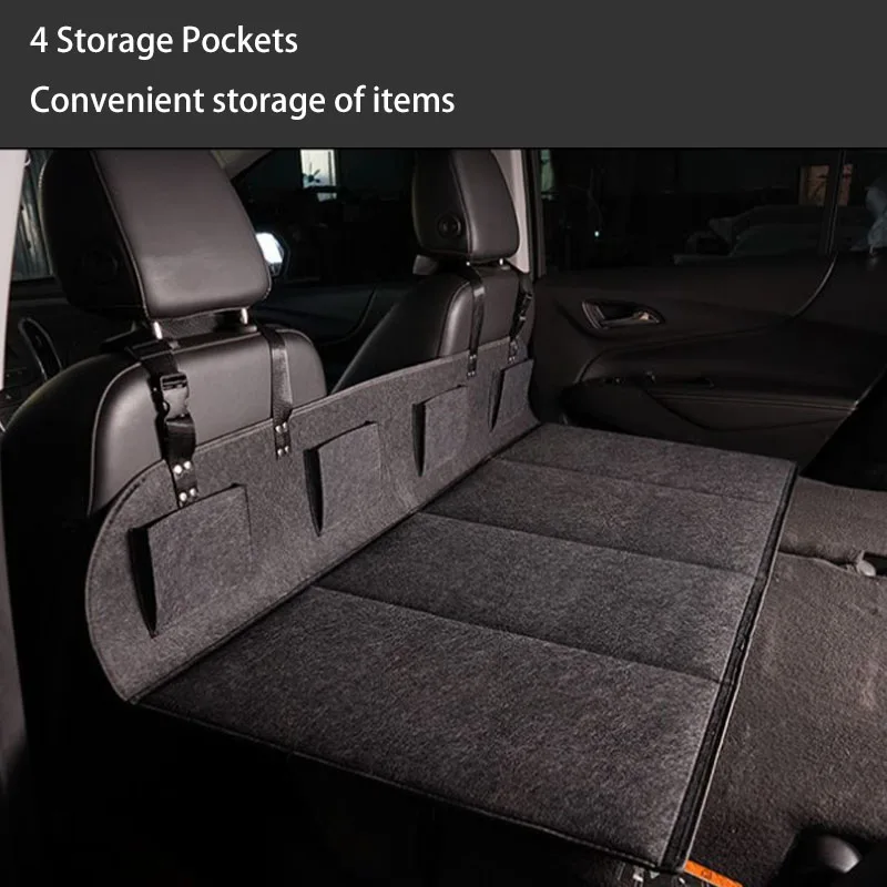 Back Seat Extender Car Seat Cover Camping Travel Bed With Storage Bag Suitable For SUVs And Other Various Vehicle Models