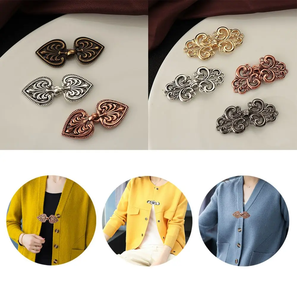 Fashion New Winter Sewing Cardigan Clip Sweater Blouse Pin Shawl Brooch Clip Clasps