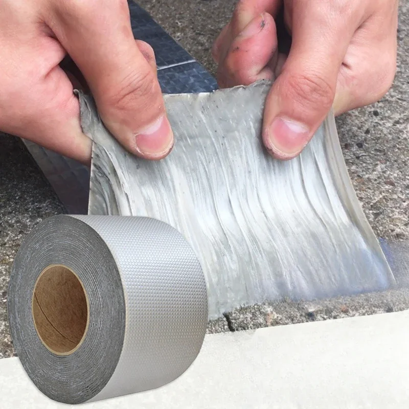 5m Butyl Waterproof Tape Self-adhesive Sealing Tape Crack Repair Anti-Leakage Sealant High Low-temperature Resistance Tapes