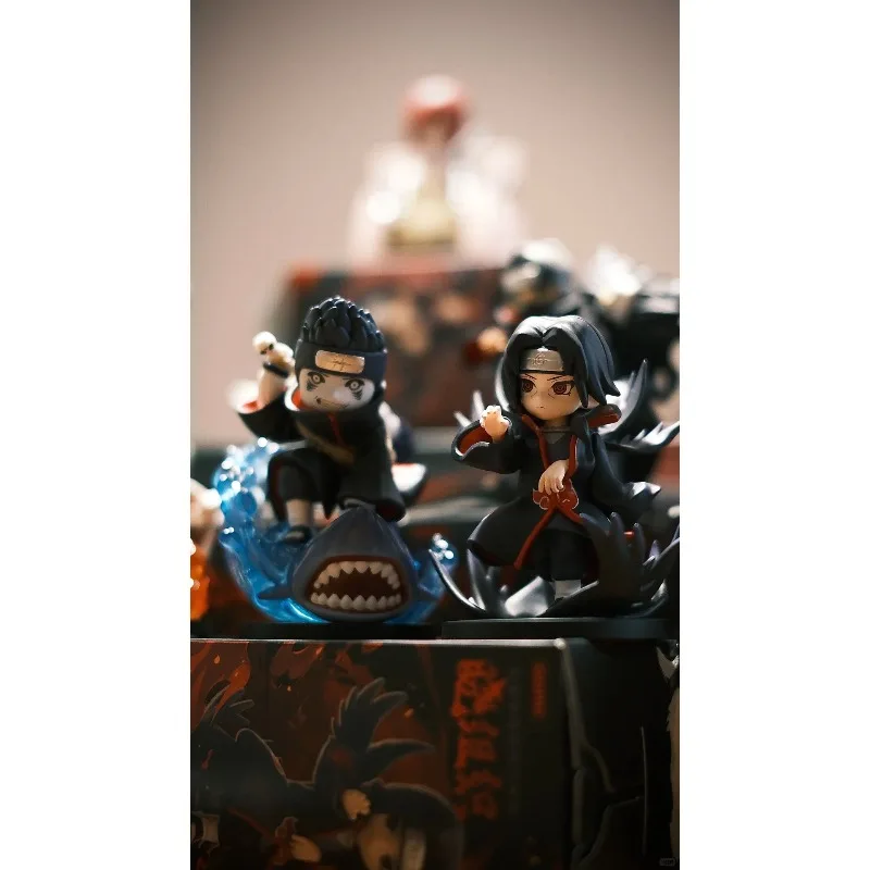 POPMART الرنين غونغ ناروتو شيبودن الحرب أكيرا سلسلة تنظيم الحلي الزخرفية صندوق أعمى الشكل سلسلة الهدايا #2
