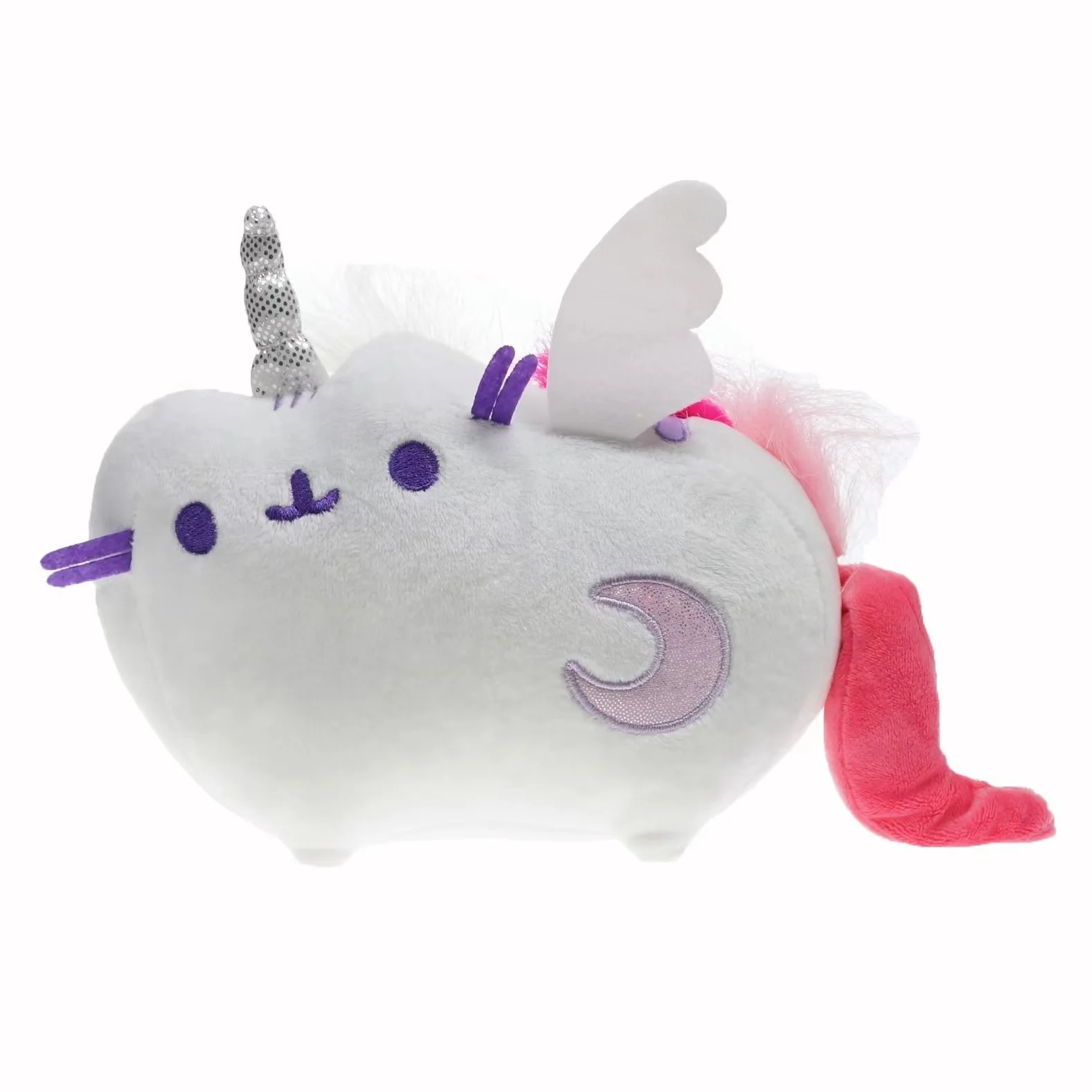 ใหม่ Pusheen Kawaii Cat ตุ๊กตาตุ๊กตาอะนิเมะตุ๊กตาสัตว์ของเล่นน่ารักห้องนอนตกแต่งรถบ้านอุปกรณ์เสริมเด็กของขวัญเด็กผู้หญิง